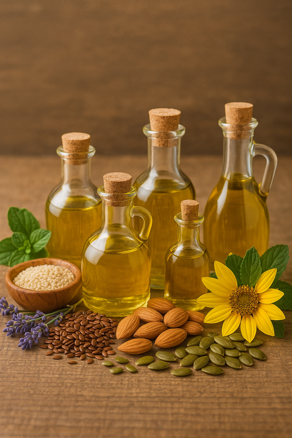 راهنمای جامع شناخت انواع روغنهای گیاهی عطاری