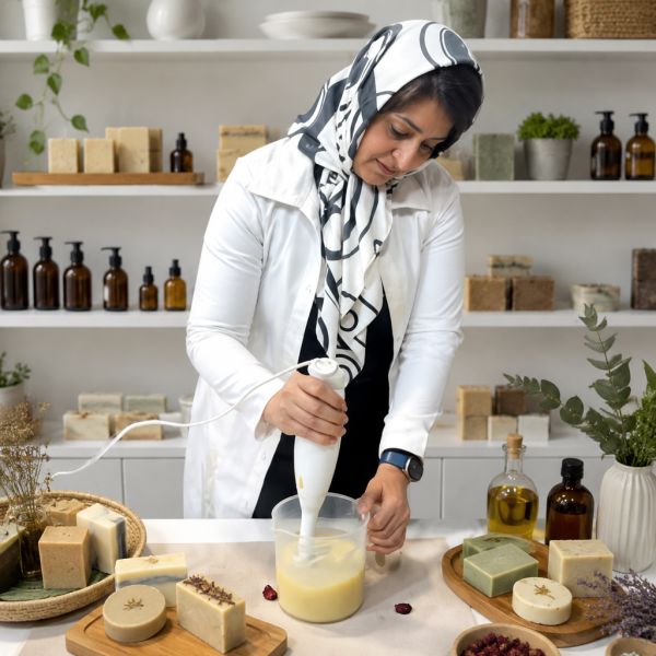 دوره تخصصی صابون سازی(حضوری)
