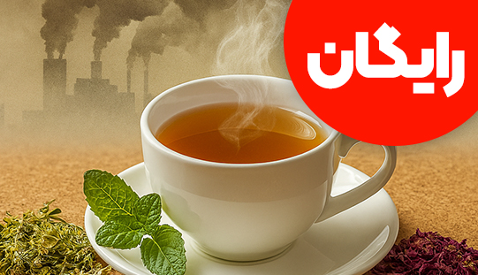 دمنوش های مفید برای آلودگی هوا